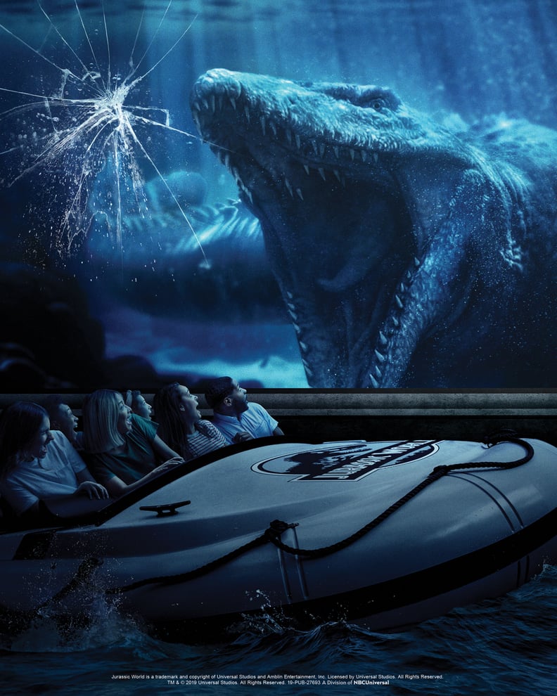 New Jurassic World Ride Universal Studios Hollywood Details