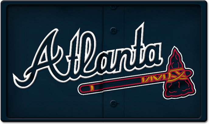 Atlanta Braves Jersey Display By Jayjaxon