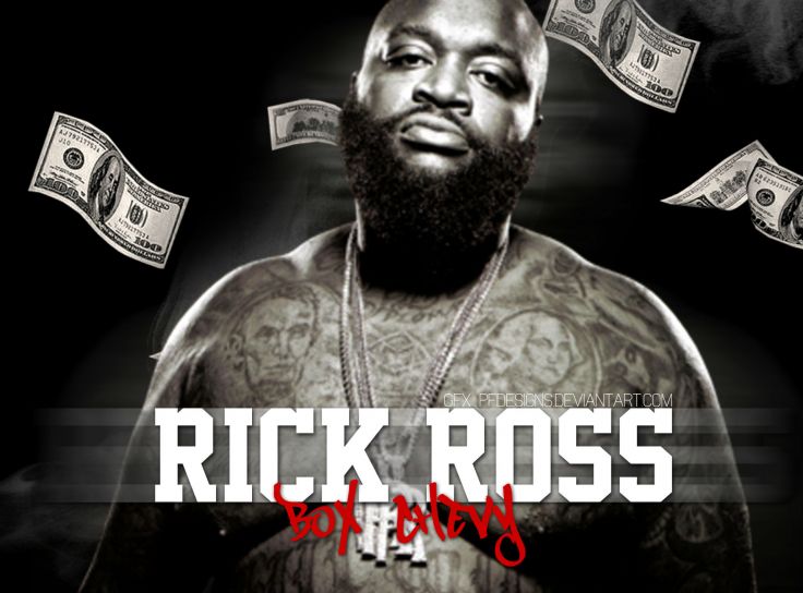 Rick Ross Gangsta Rapper Rap Hip Hop Poster Th Wallpaper