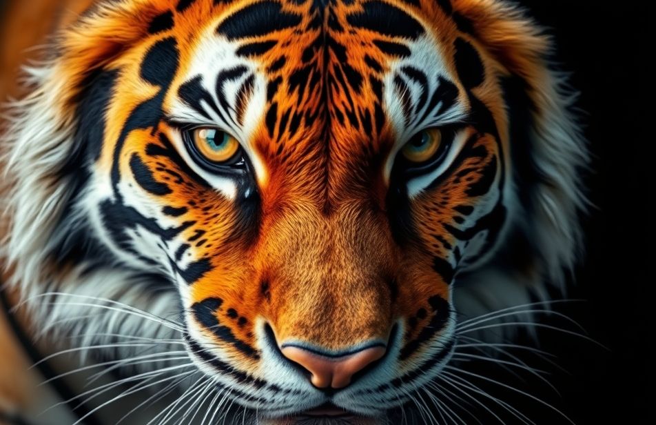 Angry Tiger Eyes Wallpaper
