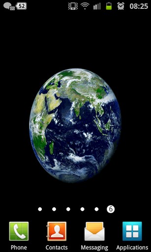 Animated Earth Live Wallpaper App For Android