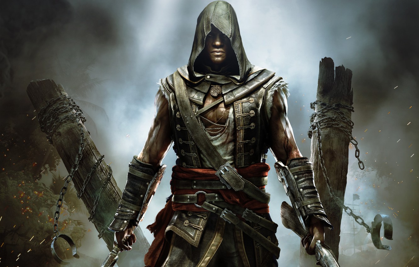 Wallpaper Pirate Assassin S Creed Iv Black Flag Cry