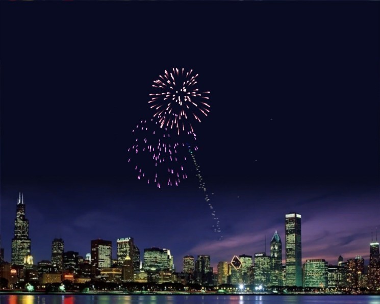 Platz 3d Fireworks Screensaver