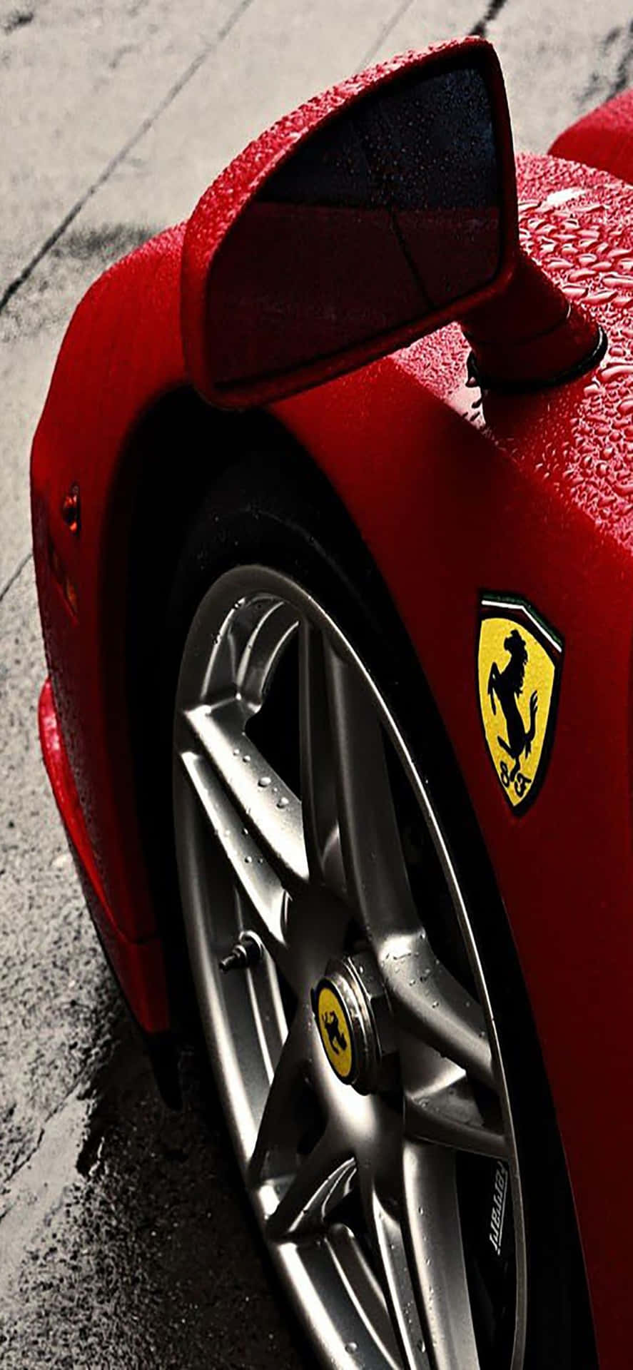 iPhone Xs Max Ferrari Background Wallpaper