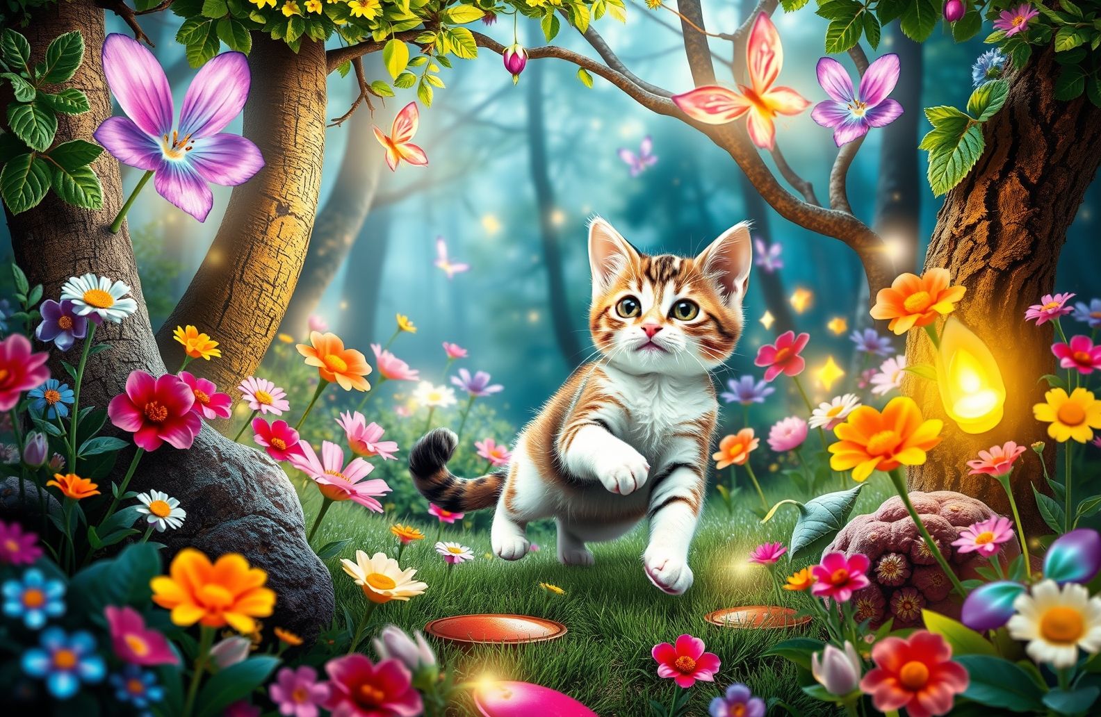 3d Cat Wallpaper