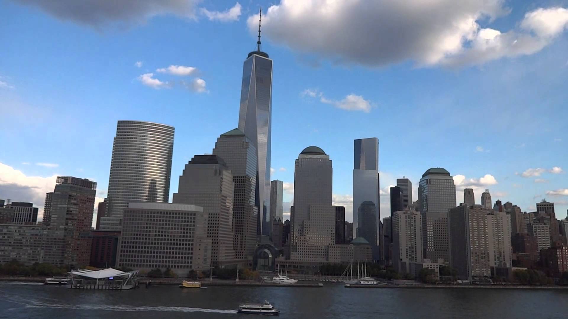 One World Trade Center Filmed From Cruise Ship By Jonfromqueens