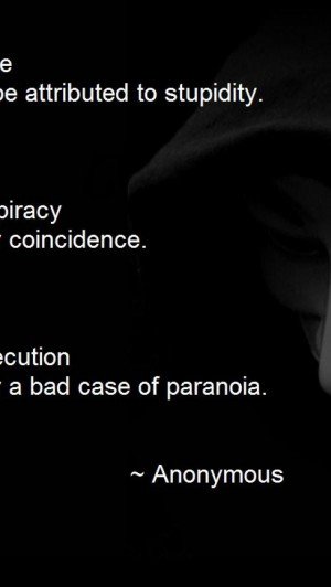Anonymous Mask Oscar Wilde Quotes Black iPhone 4s 5s 5c Plus