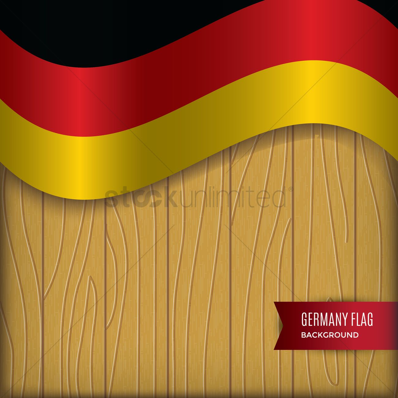Germany Flag Background Design Vector Image Stockunlimited
