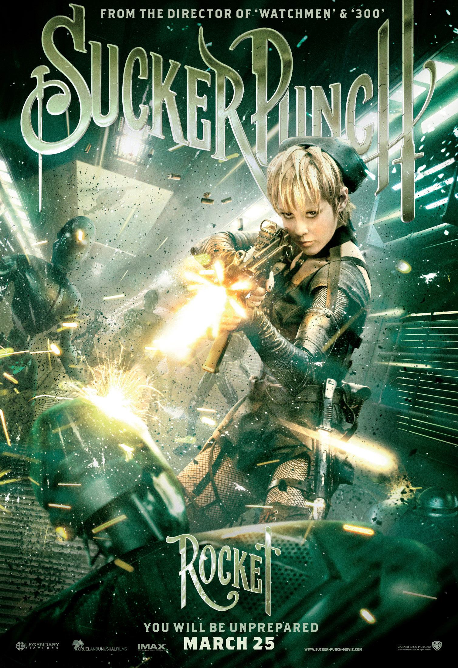 Poster Of Rocket From Sucker Punch Wallpaper Click Picture For High