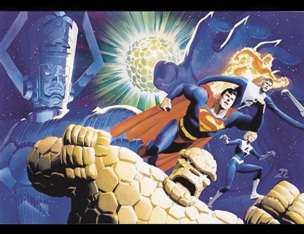 Fantastic Four Movie Michael Cross Superman The Poster