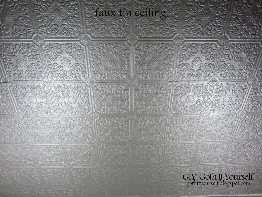 Free Download Giy Goth It Yourself Create A Faux Tin Ceiling With
