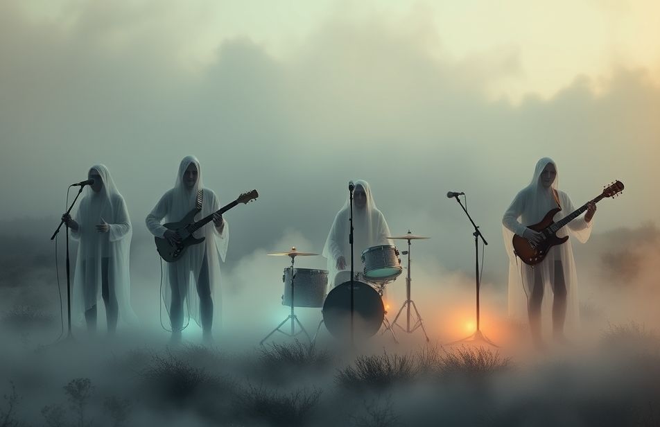 Ghost Band Wallpaper