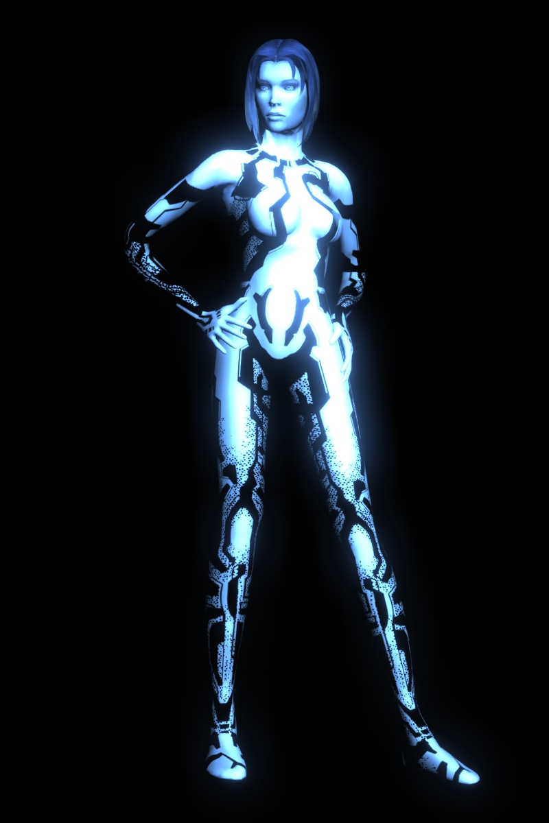 Cortana Pose Test By Darklordiiid