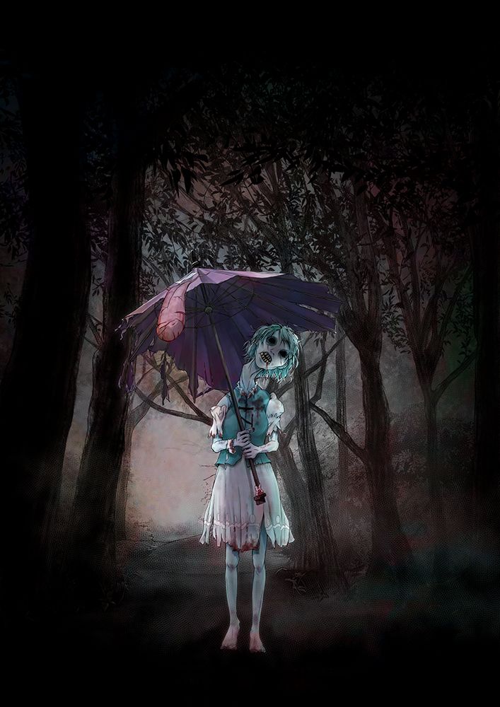 Touhou Tatara Kogasa Anime Art Shop Design