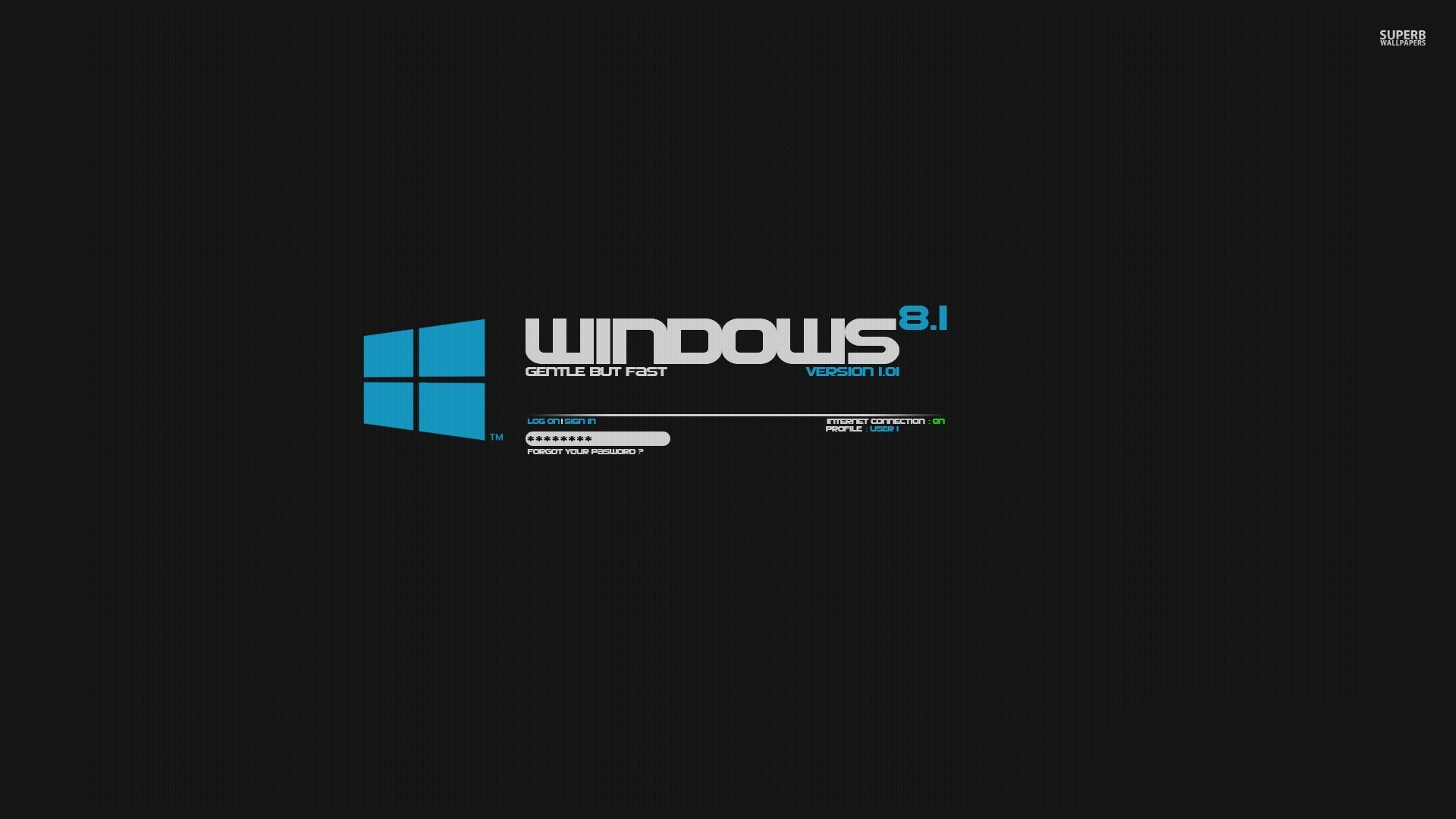 Windows 81 in Black Background Wallpaper   MixHD wallpapers