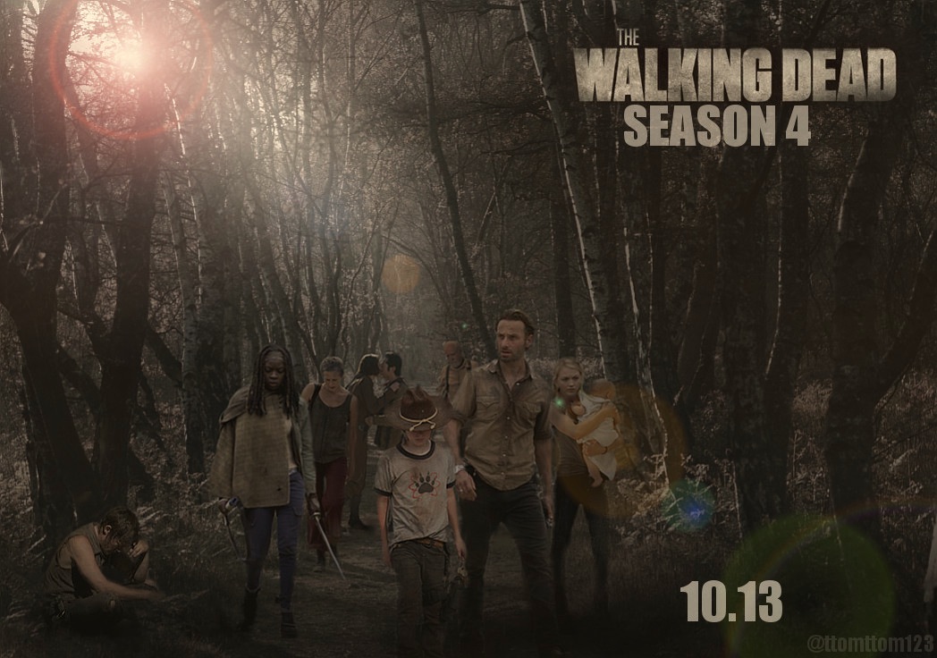 The Walking Dead Season 4 Poster 10 13 the walking dead 34243022 1048