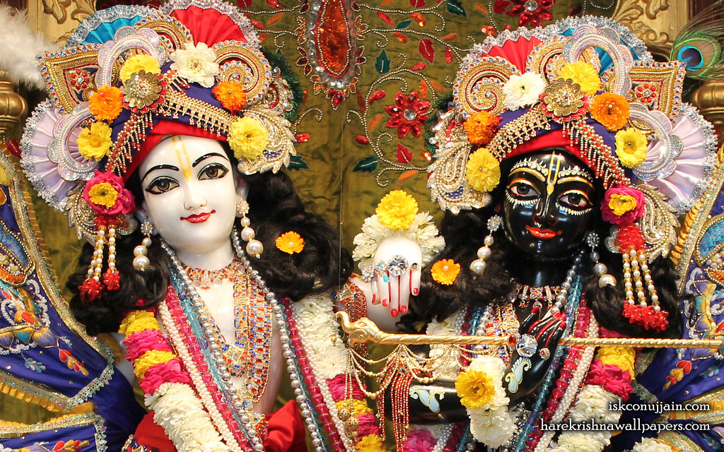 Sri Sri Krishna Balaram Close up Wallpaper 001 View abov Flickr