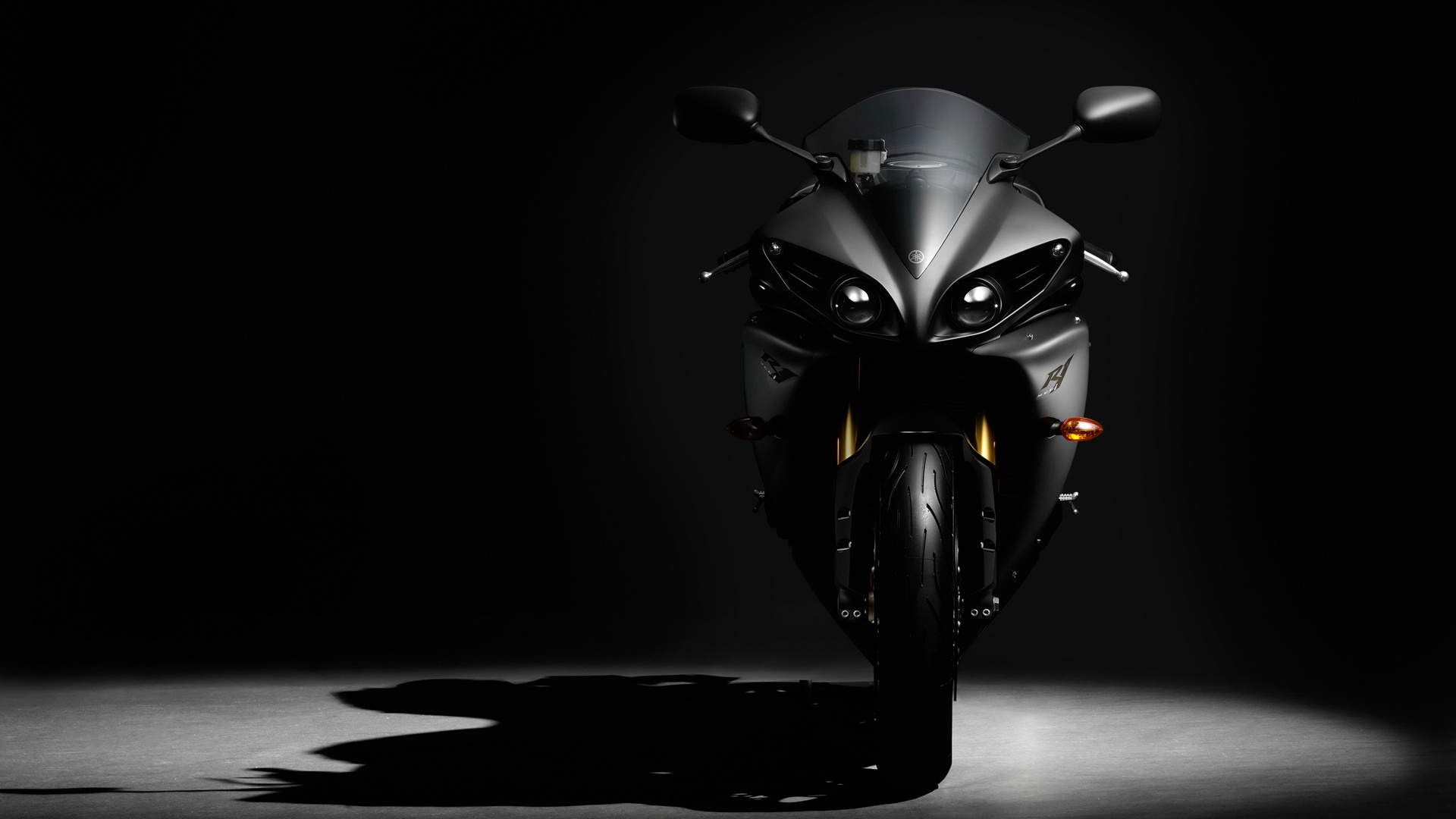 R1 Black Shadow HD Wallpaper Bikes Motorcycles Yamaha