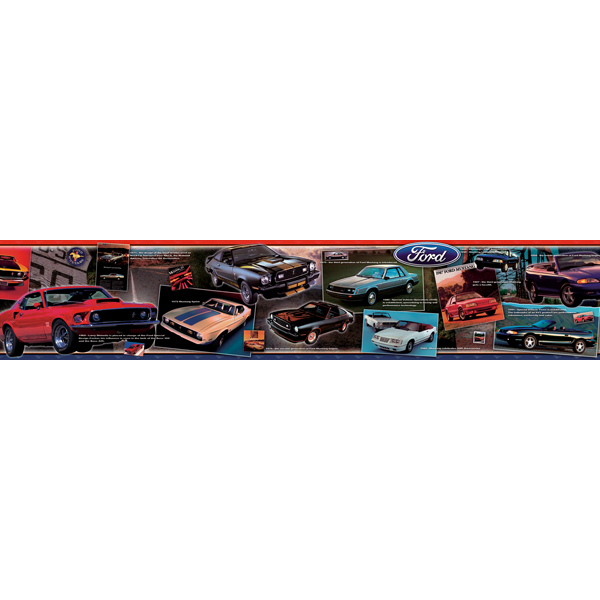 Red Ford Mustang Border Thrills Boy S Rock Wallpaper By Chesapeake