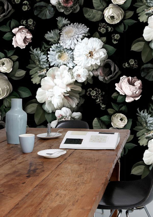 Ellie Cashman Dark Floral Wallpaper The Story Behind It At Wp