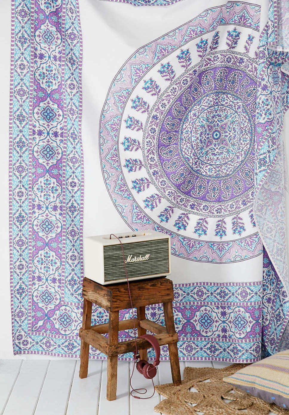 Amazon Devi Medallion Tapestry Fabric Wallpaper Dorm Decor