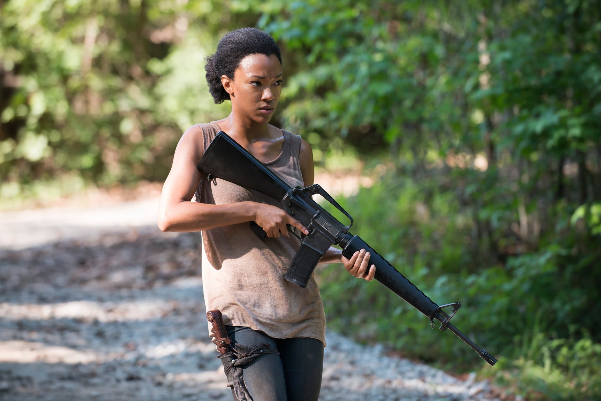 Sonequa Martin Green Sasha The Walking Dead Season Episode HD