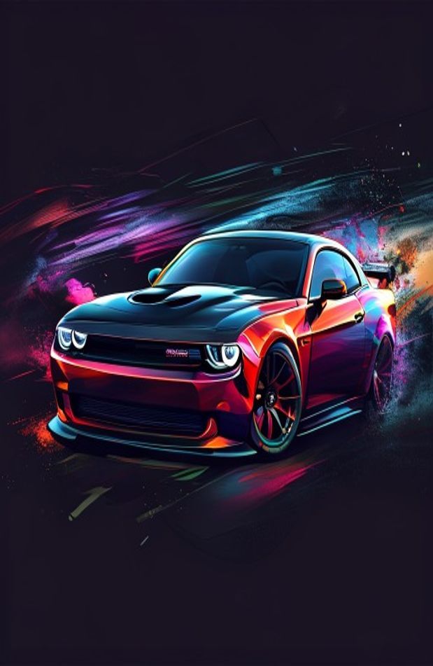 Dodge Hellcat Logo Wallpaper