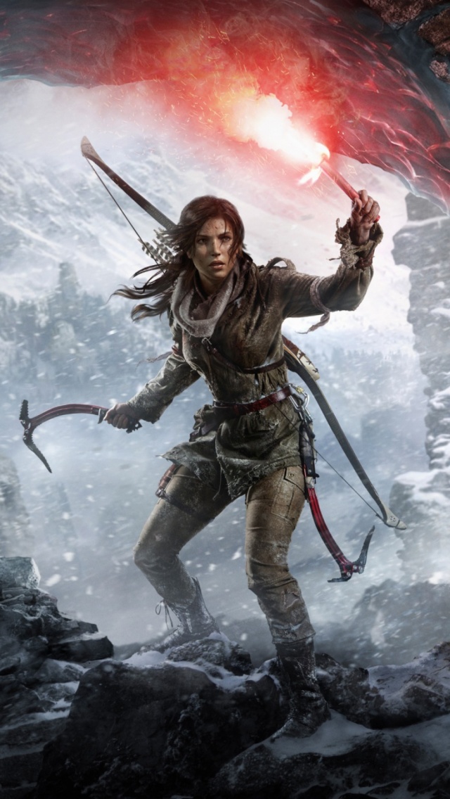 2015 Rise Of The Tomb Raider Mobile Wallpaper   Mobiles Wall