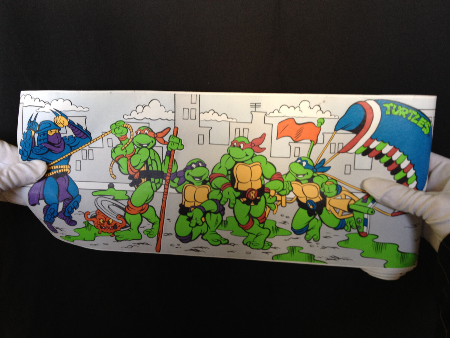 Teenage Mutant Ninja Turtles Vinyl Wall Paper By Modernnostalgic