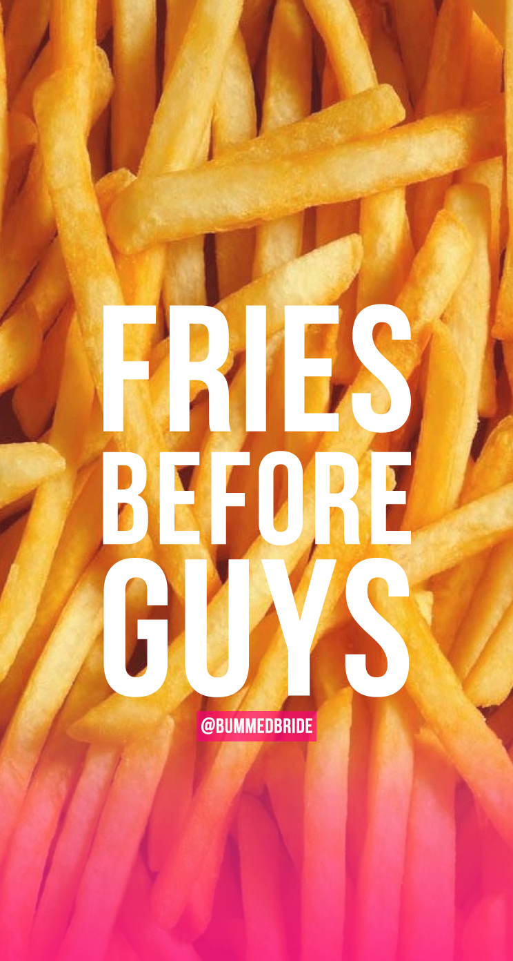 French Fries Background For Your Home Screen