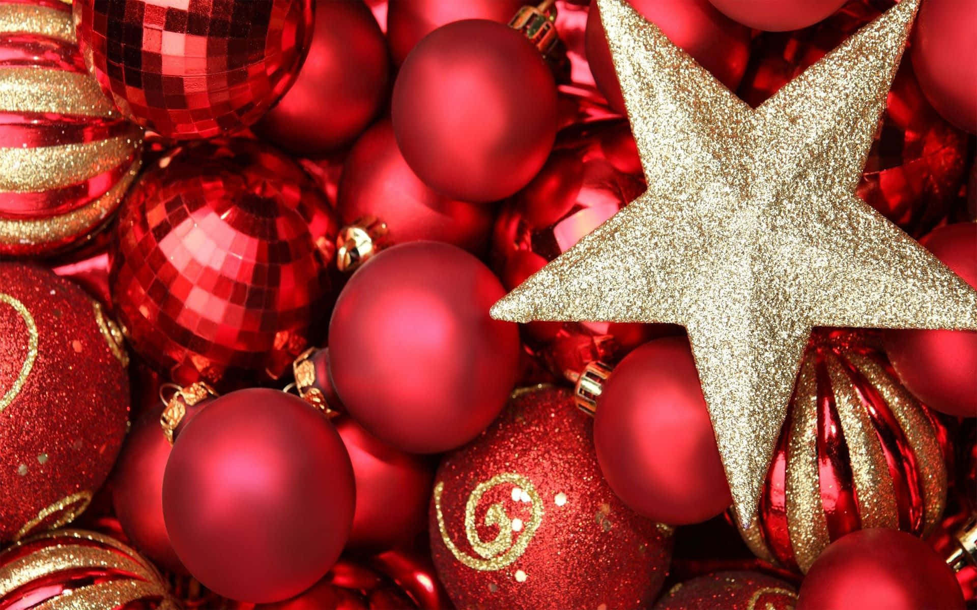 Gold Christmas Wallpaper