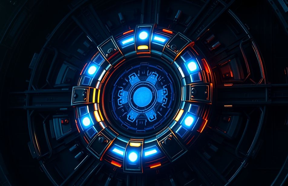 Arc Reactor Wallpaper HD