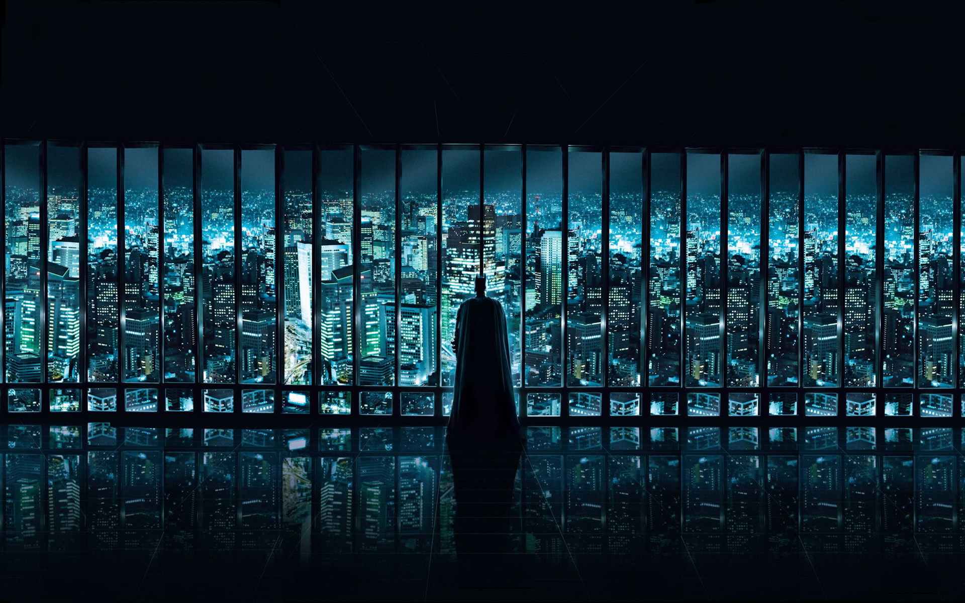 Batman Wallpaper Watching Background Desktop