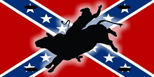 Cool Rebel Flags Background Bullrider Confederate Flag