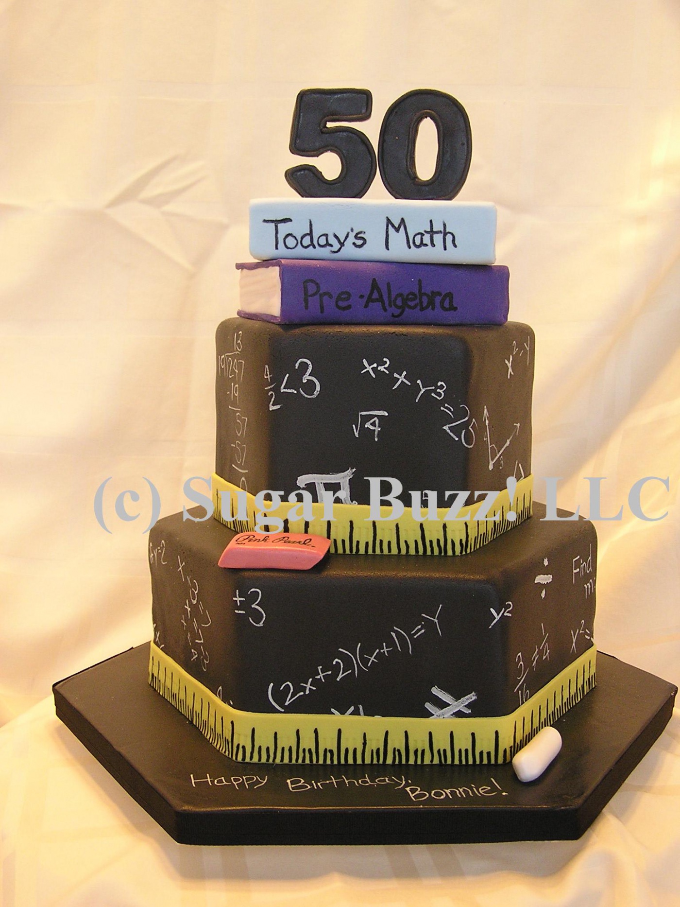 Pin Maths Cake