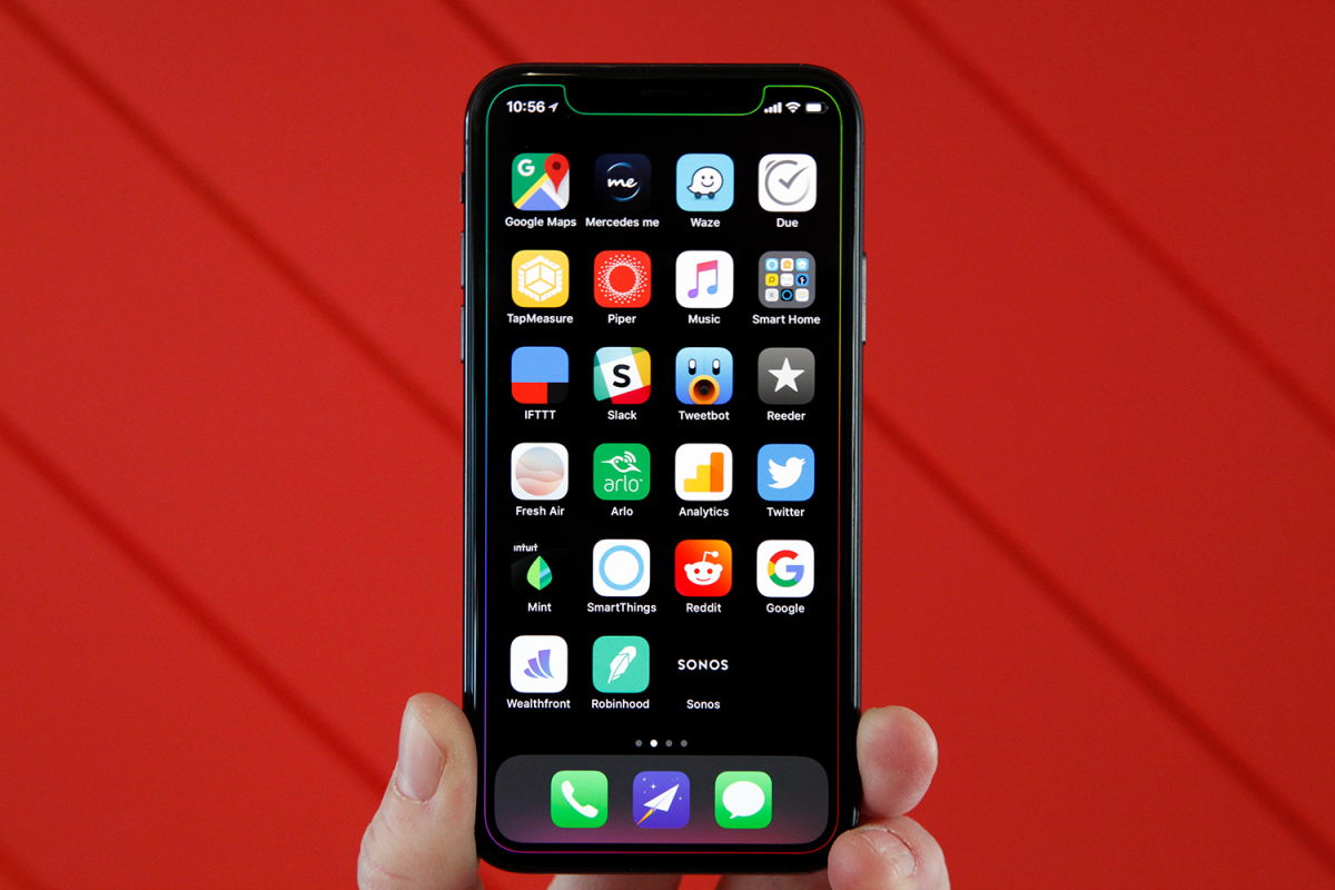 The perfect way to show off the notch on your iPhone X BGR