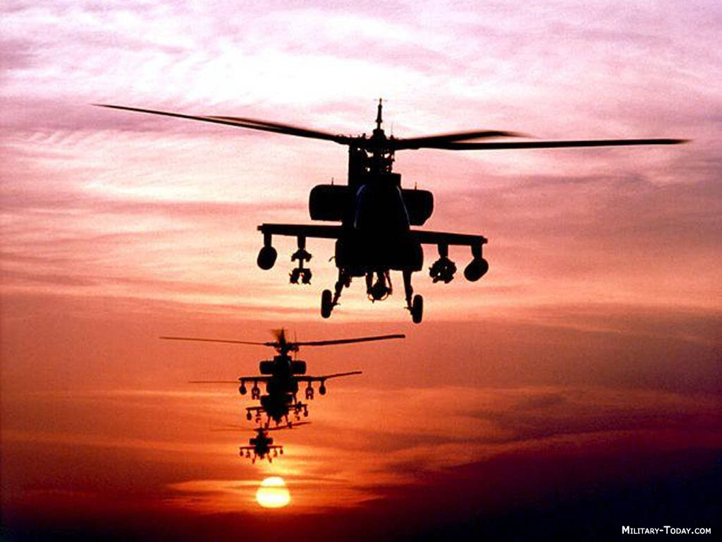 Jet Airlines Ah64a Apache Helicopter