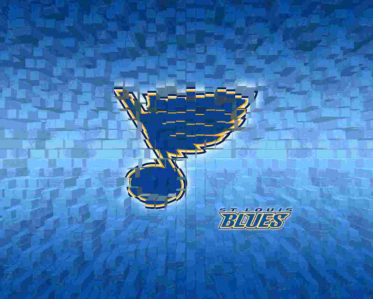 Download wallpapers St Louis Blues, logo, emblem, blue yellow background,  NHL, American hockey club for desktop free. Pictures for desktop free