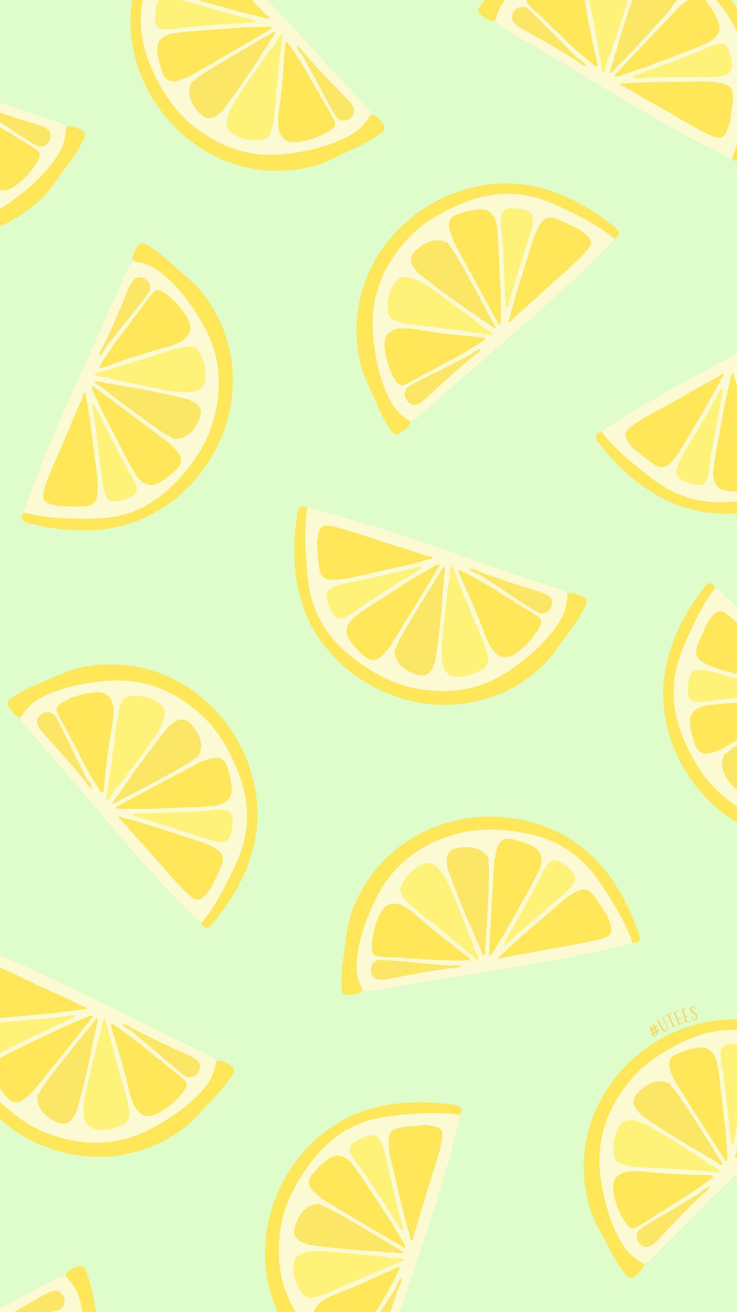 Yellow Aesthetic Job Discover Lemon Pattern  Maral Varolian Watercolor  pattern of lemons Y Summer HD phone wallpaper  Peakpx