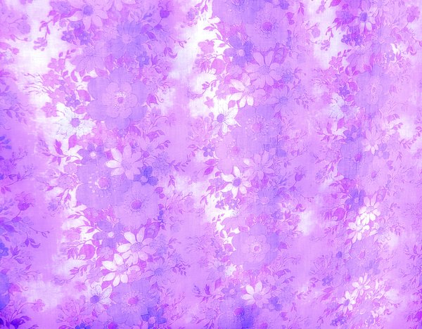 Purple Textile Beautiful Background With A Foral Pattern