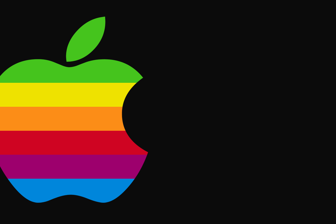 Apple Wallpaper Classic Logo Desktop