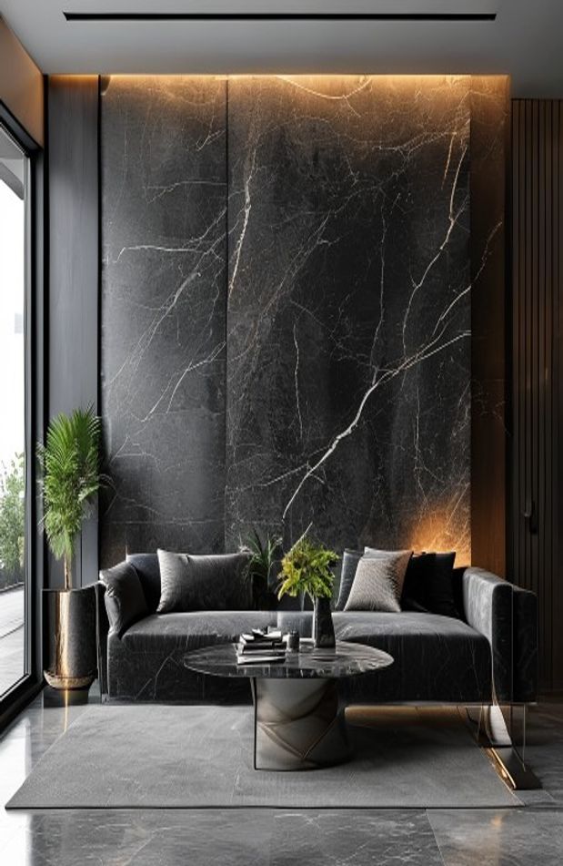 Black Granite Wallpaper