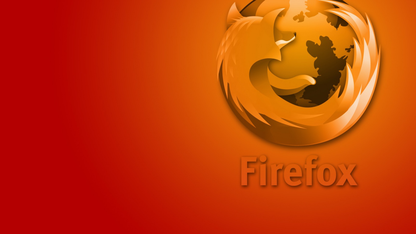 Orange Mozilla Firefox Desktop Pc And Mac Wallpaper