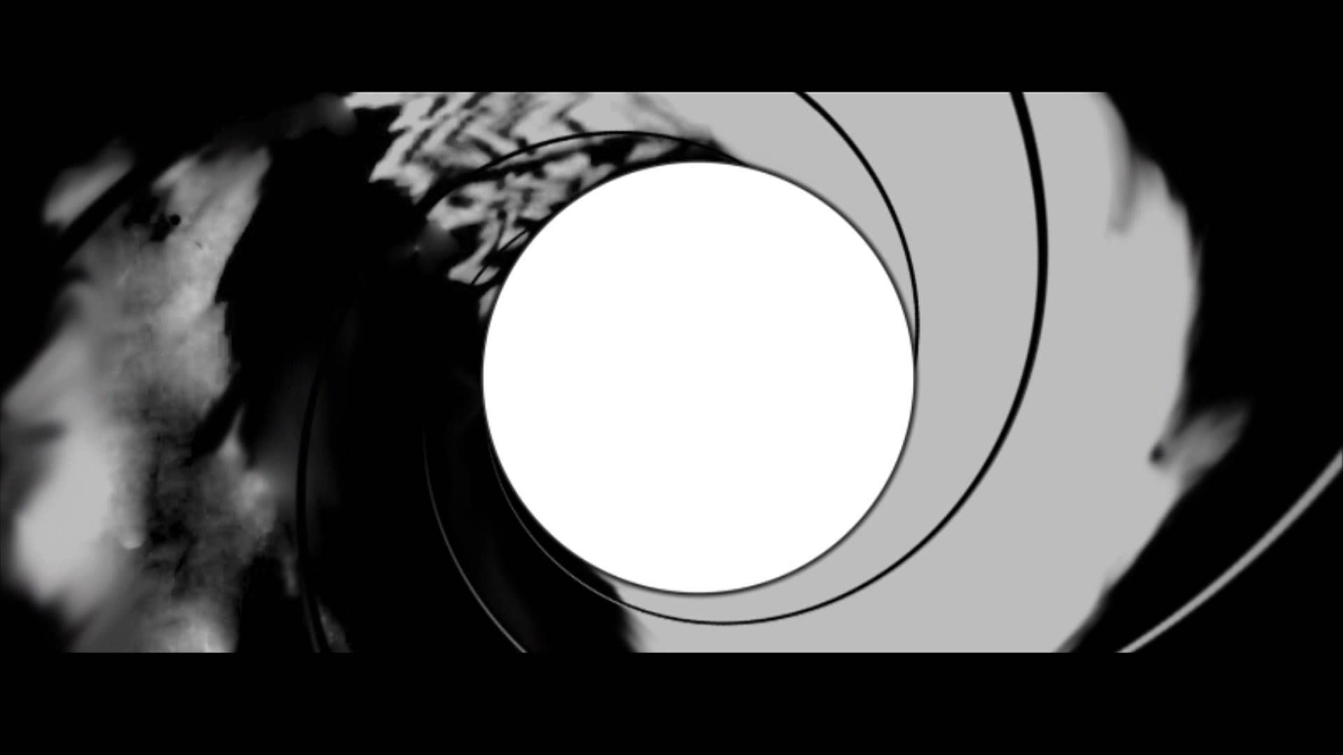 James Bond Style Gun Barrel Logo
