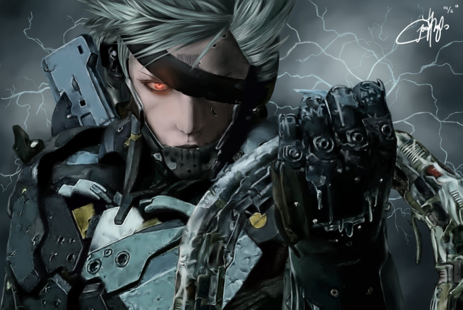 Raiden Metal Gear Solid Rising by josephinekazuki on