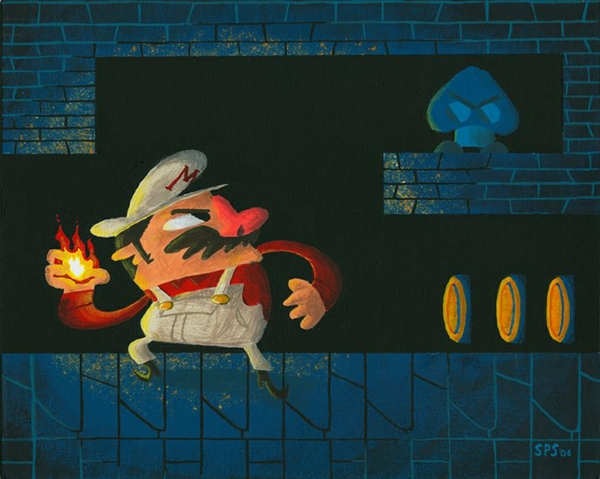 Mario Super Bros Goomba Wallpaper