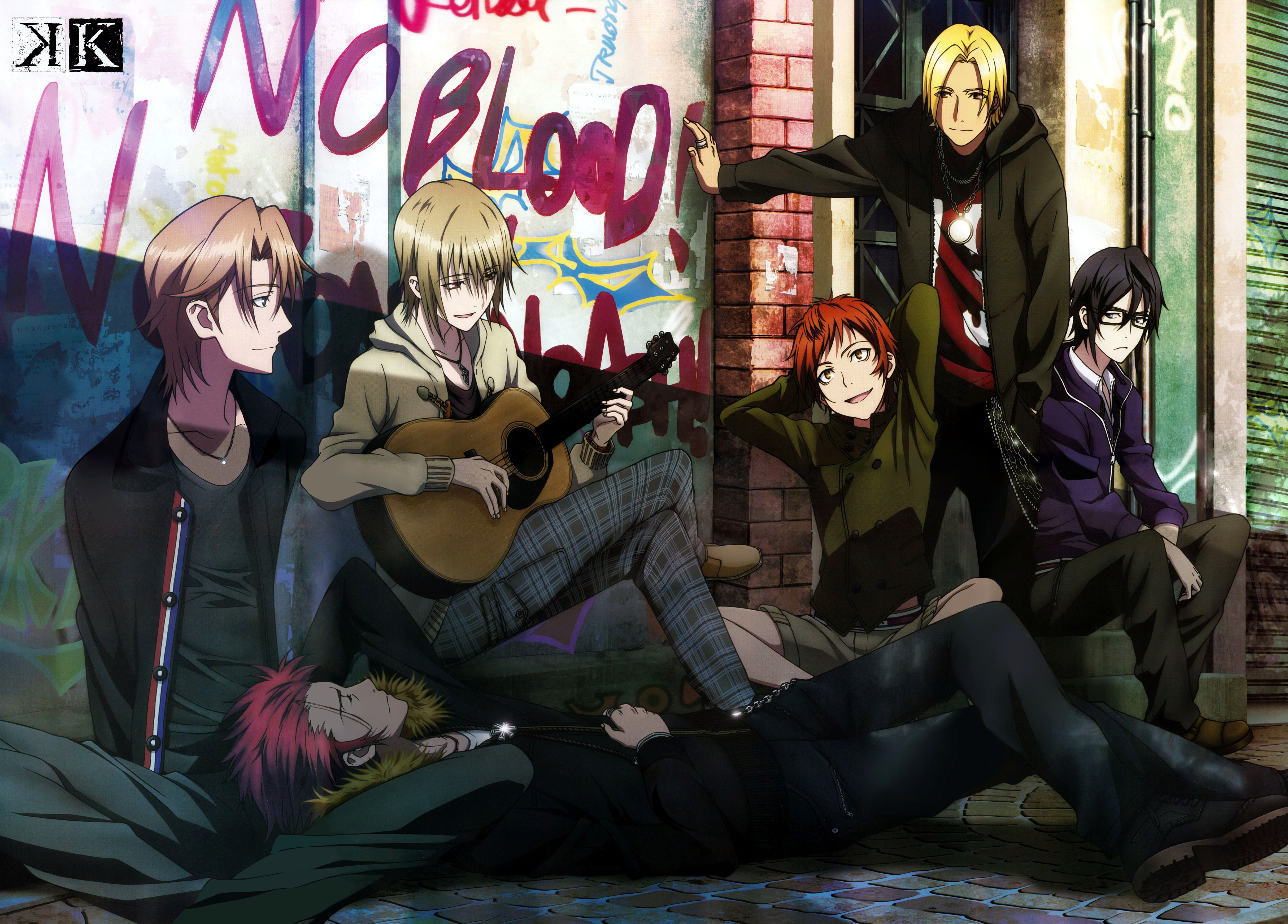 K Project Wallpaper And Scan Gallery Minitokyo