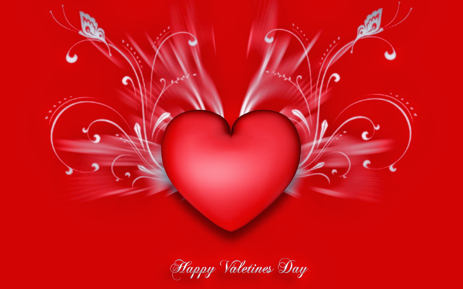 Wallpaper Valentines Day February 14 Red Heart Love Background   Download Free Image