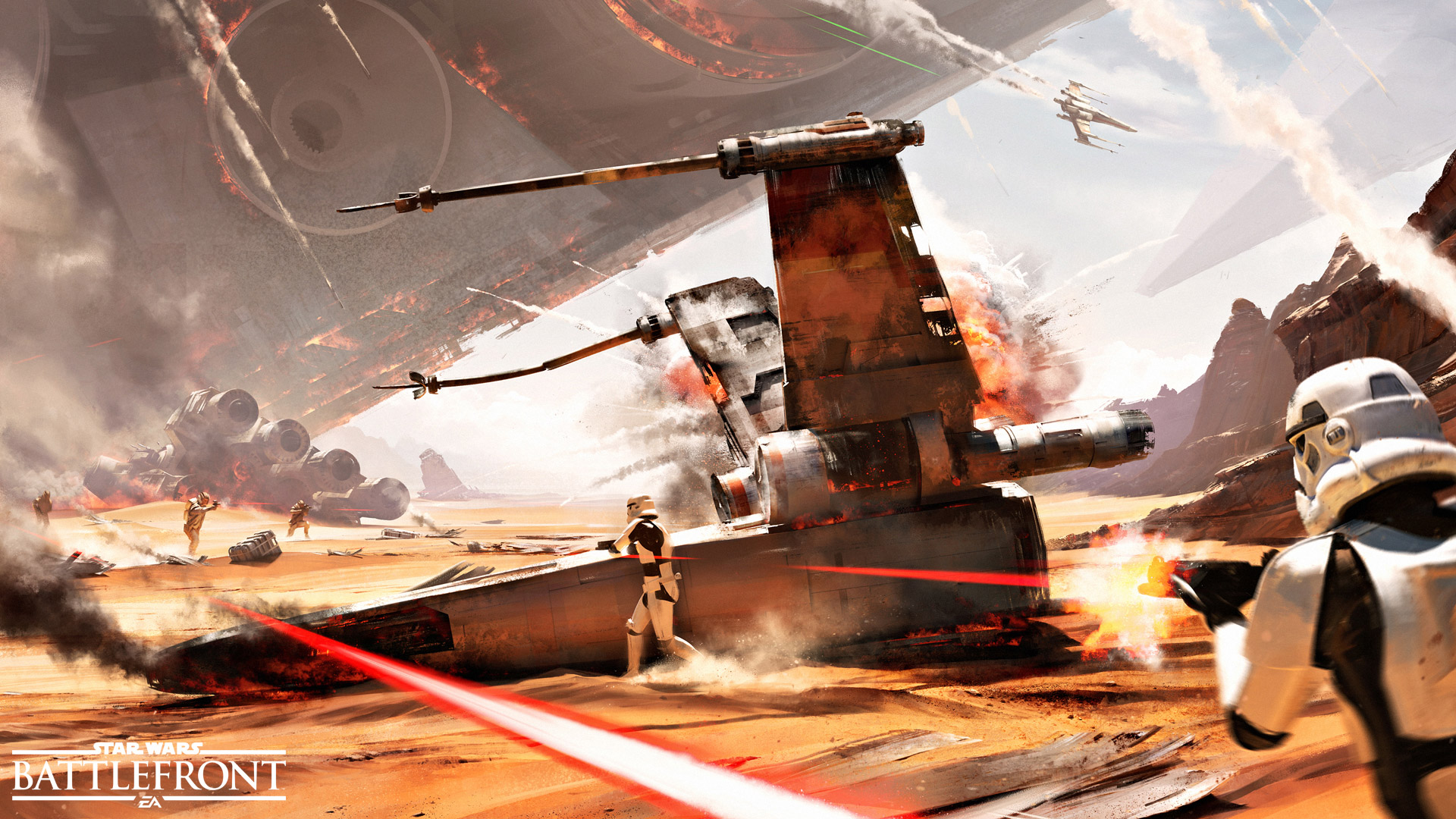 By Stephen Ments Off On Star Wars Battlefront HD Wallpaper