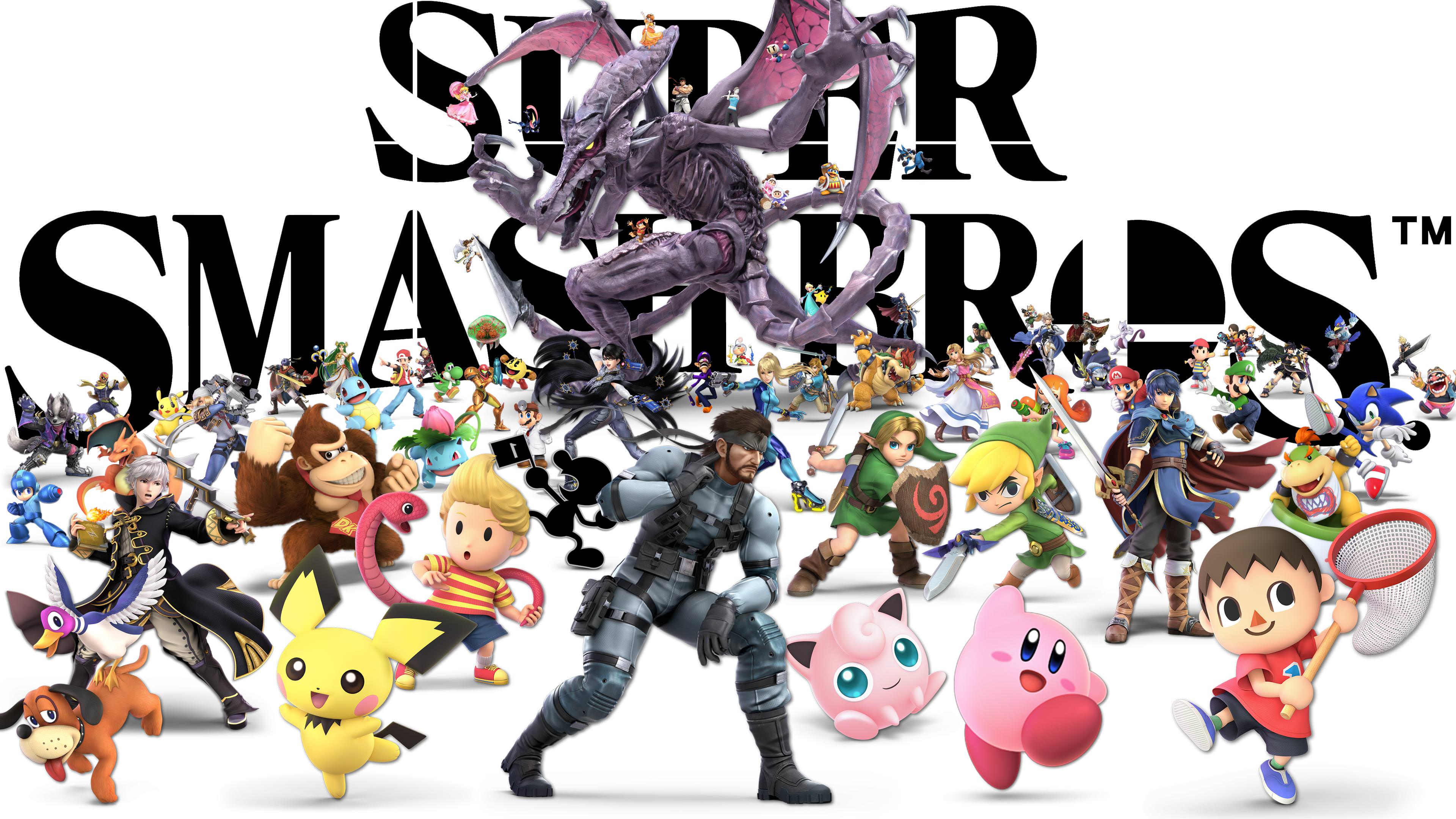I Created A Super Smash Bros Ultimate Wallpaper With All Of The